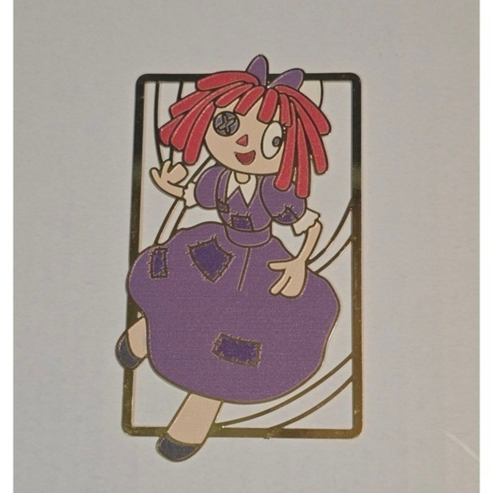 Ragatha Bookmark TADC The Amazing Digital Circus Metal Bookmark Page Holder NEW